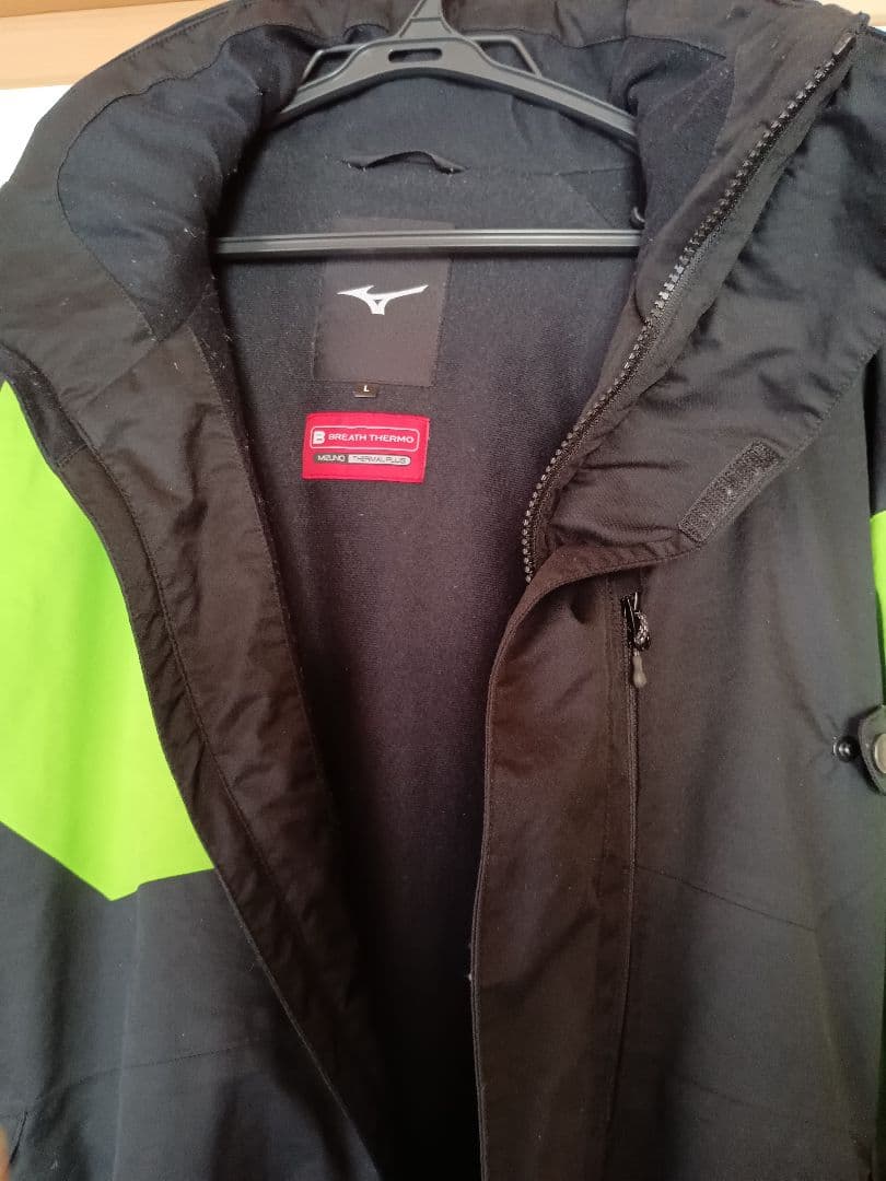 Mizuno スキーウェア 　Lサイズ フード取り外し可