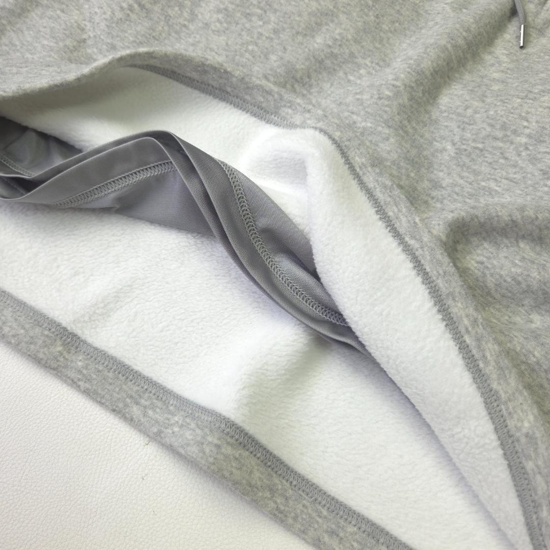 ロサーセン　ストレッチ　裏ボア　長袖　ワンピース　グレー　L　ゴルフ　秋冬