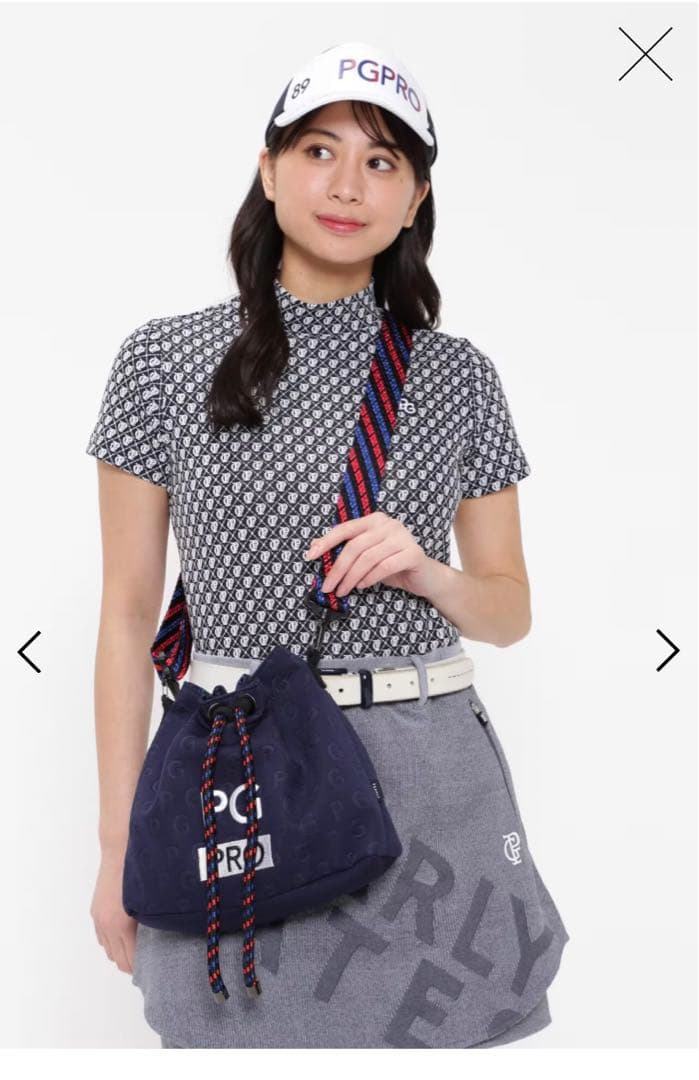 【新品】PEARLY GATES カートバッグ（ピンク）