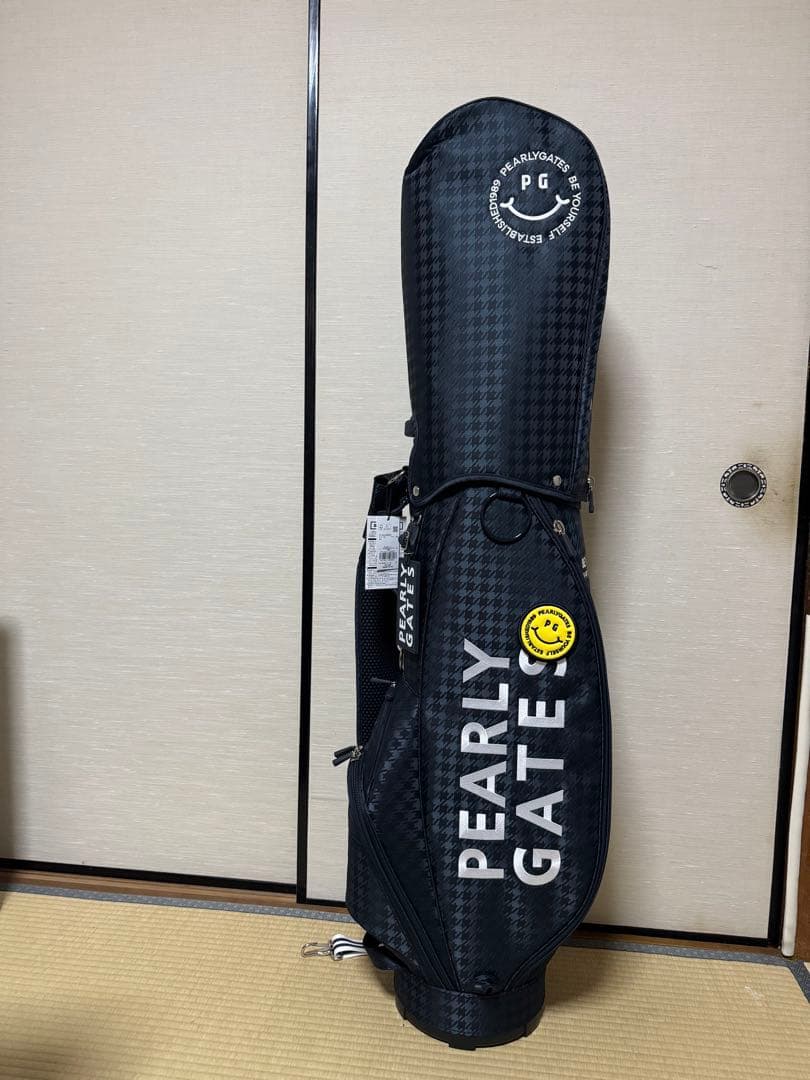 PEARLY GATES ゴルフバッグ・キャディバッグ ブラック
