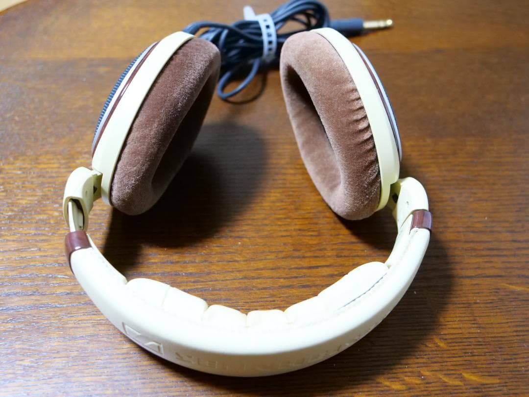 ゼンハイザーHD598　通称プリン　ミニプラグ変換器付き　SENNHEISER