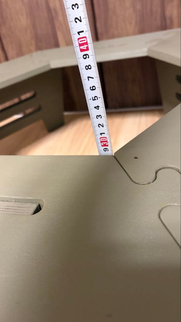 ヘキサテーブル　六角テーブル　ミリタリー