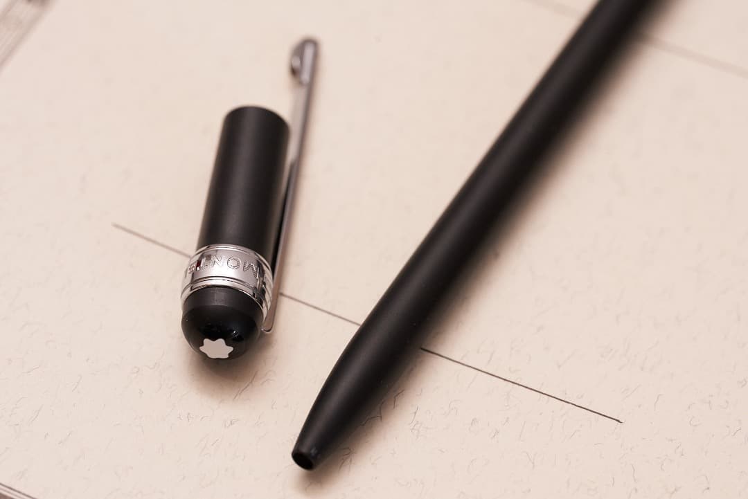 【美品】MONTBLANC モンブラン シニアム ローラーボール マットブラック