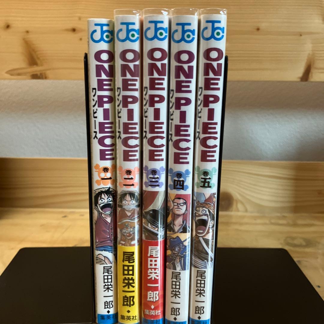 ONE PIECE 1巻〜5巻セット　第1刷発行