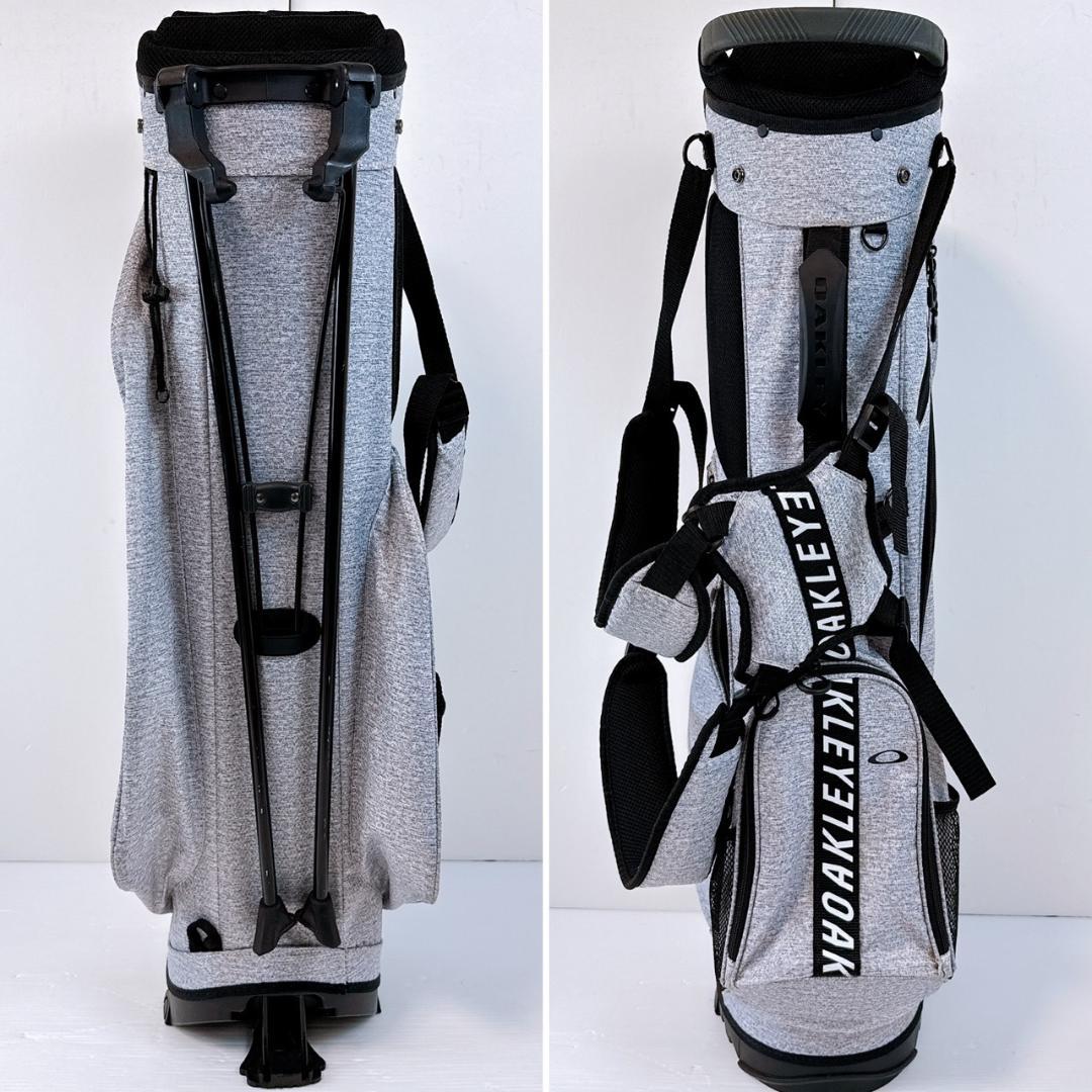 オークリー　キャディバッグ　BIG STAND12.0　スタンド式　グレー　軽量