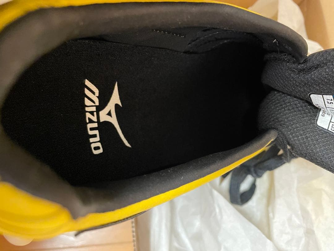 ミズノ ウェーブイグニタス2 MD カンガルーレザー 海外限定 新品 25.5