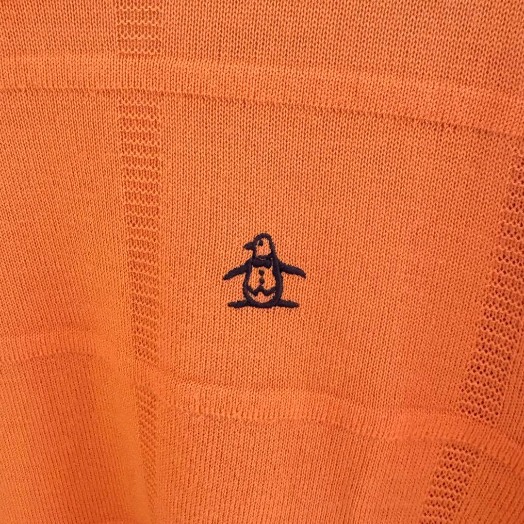 Munsingwear マンシングウェア ニットセーター オレンジ Mサイズ