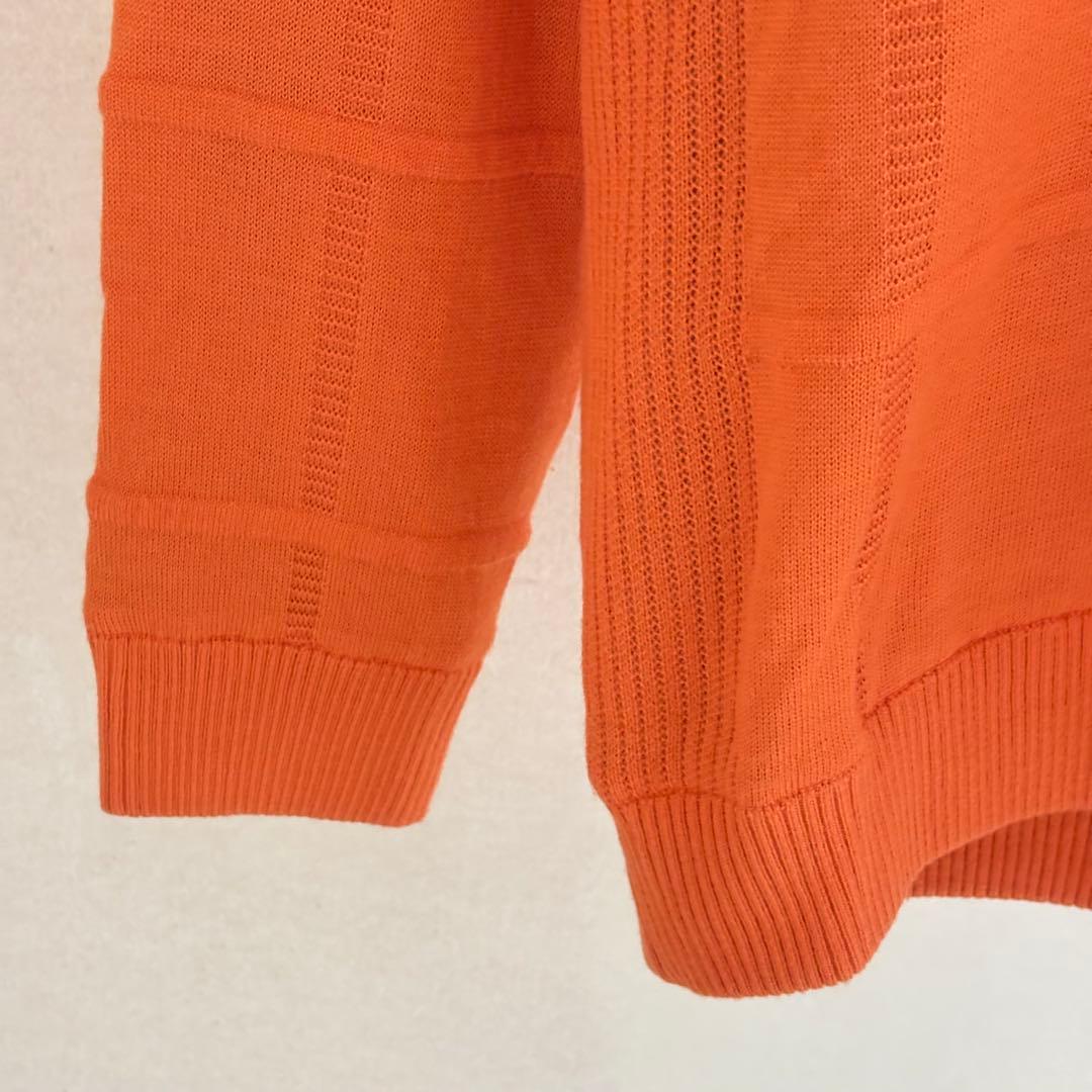 Munsingwear マンシングウェア ニットセーター オレンジ Mサイズ