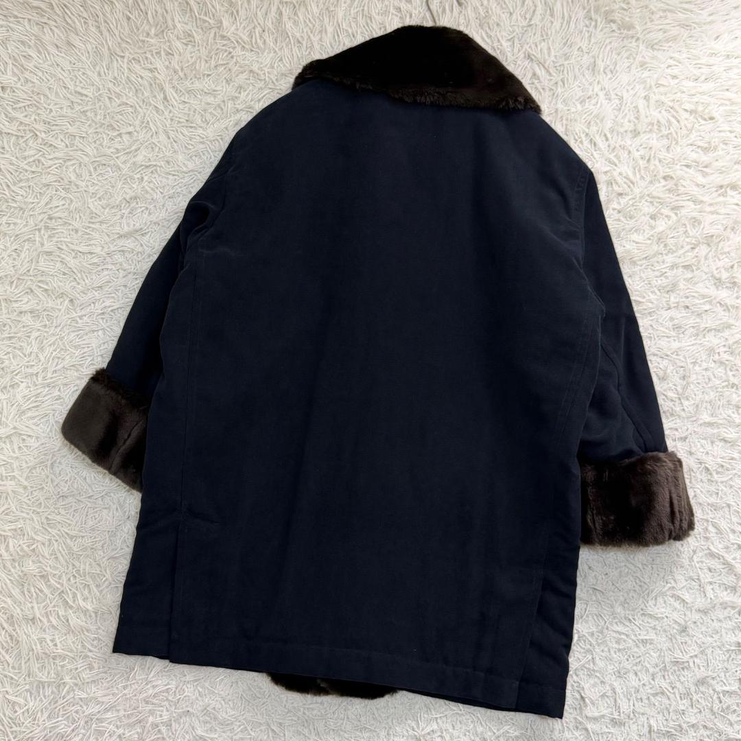 16536✨Y2K クリスチャンディオール ムッシュ ボア ファー コート M