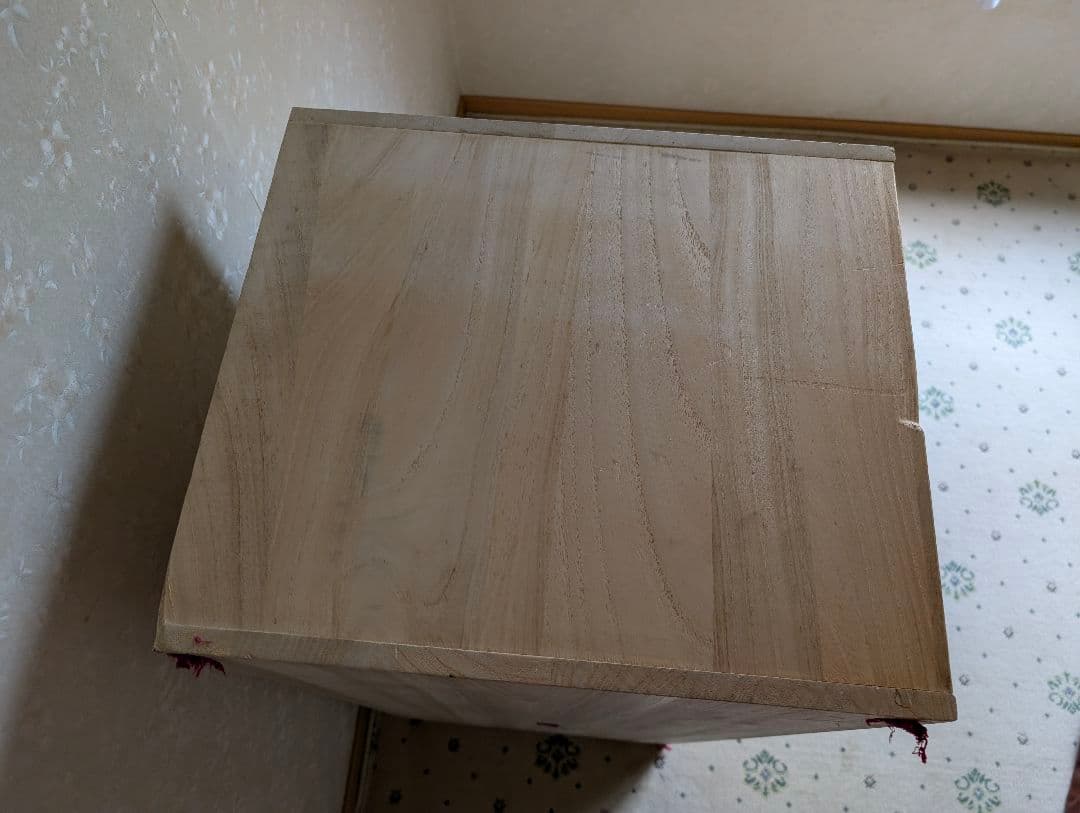 t*i様 和装　桐ナチュラルウッド 3段引き出しチェスト