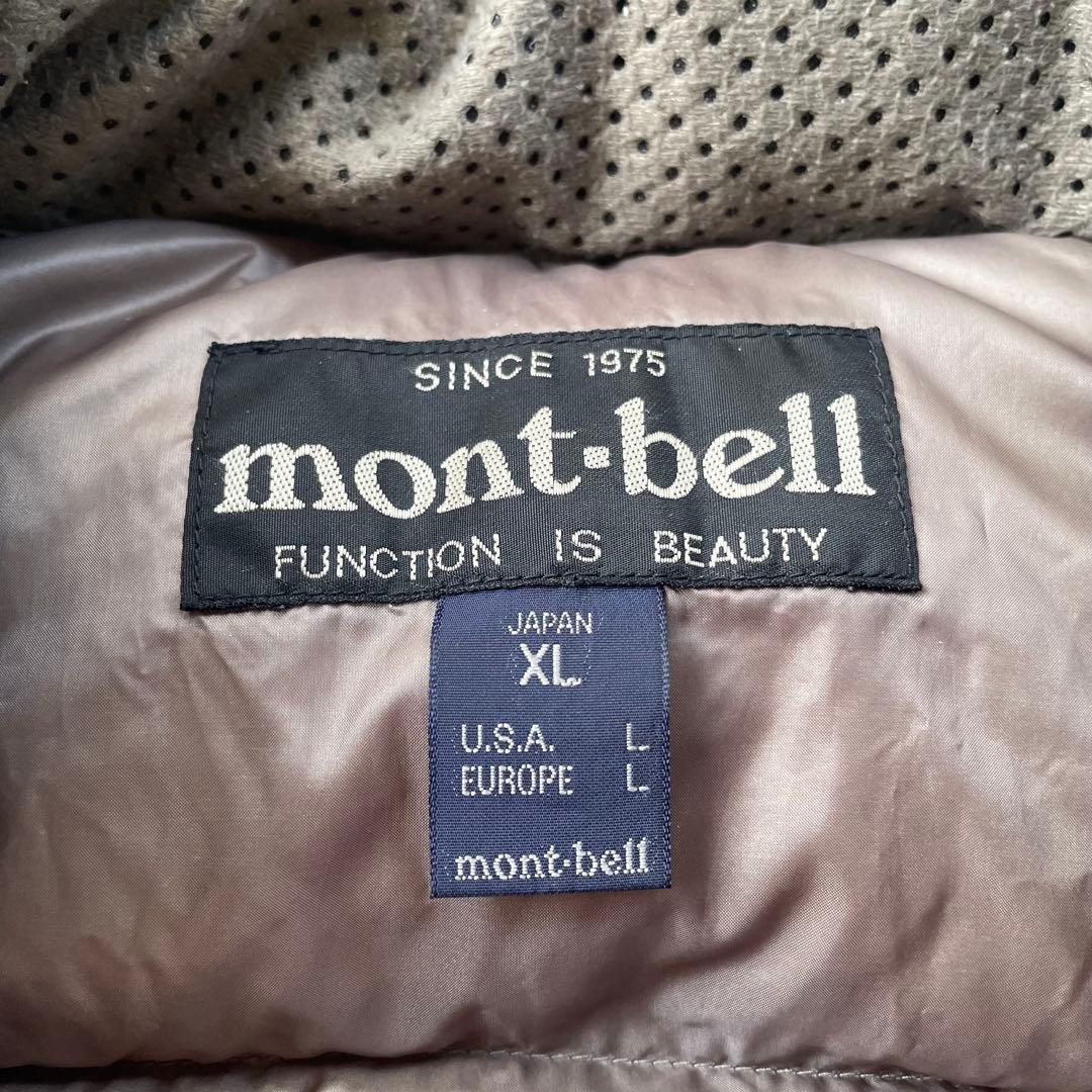 ジャケット・アウター mont-bell alpine down best brown