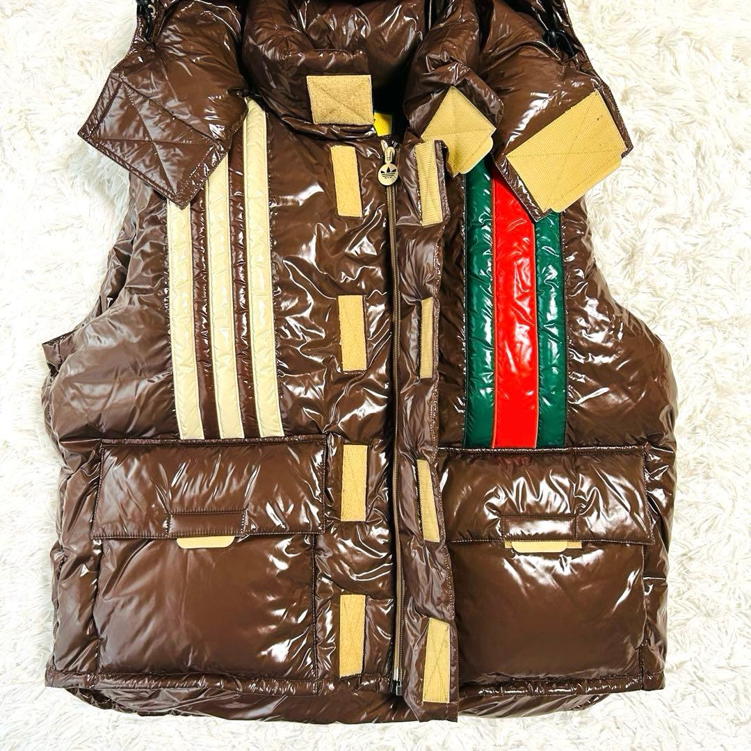 GUCCI×adidas グッチ×アディダス コラボ ダウンベスト 46