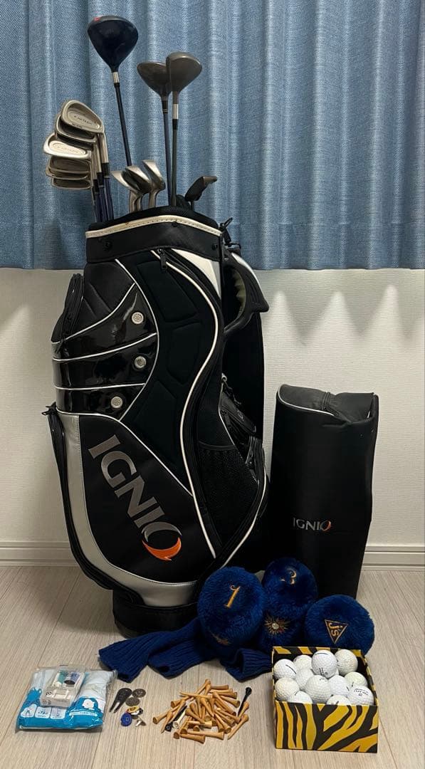 ゴルフクラブ一式 キャディバック付き