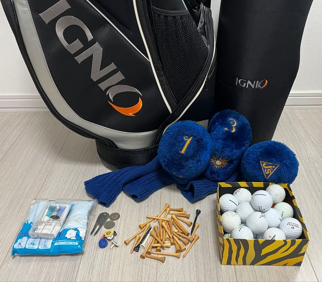 ゴルフクラブ一式 キャディバック付き