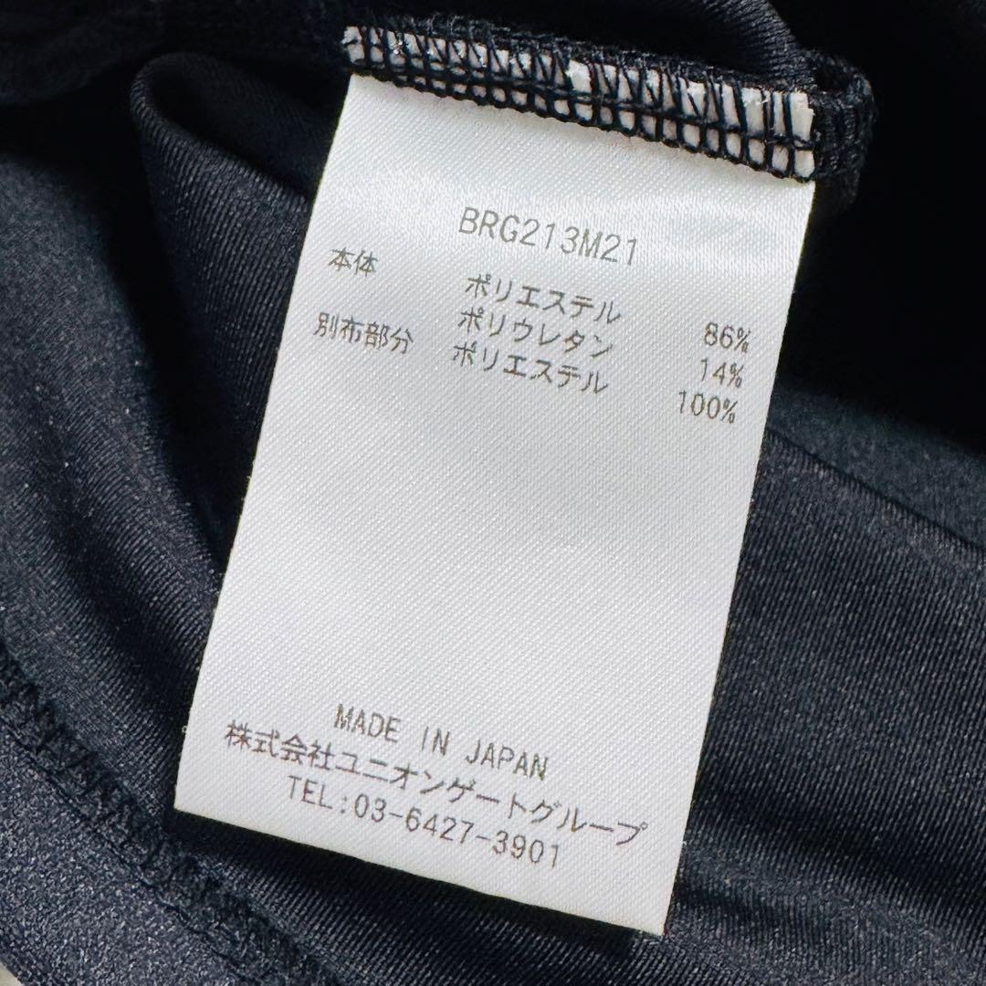 ブリーフィング　ポロシャツ　黒　長袖　Sサイズ