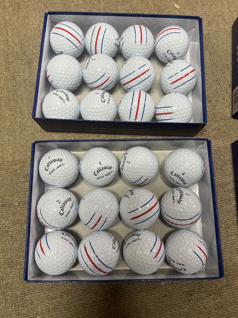 未使用品　Callaway E.R.C. Soft ゴルフボール 24個