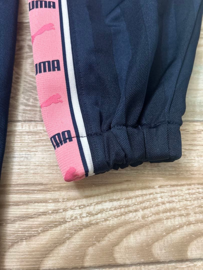 PUMA プーマ プージャー ピンク ネイビー 上下 ジャージ パンツ Y2K