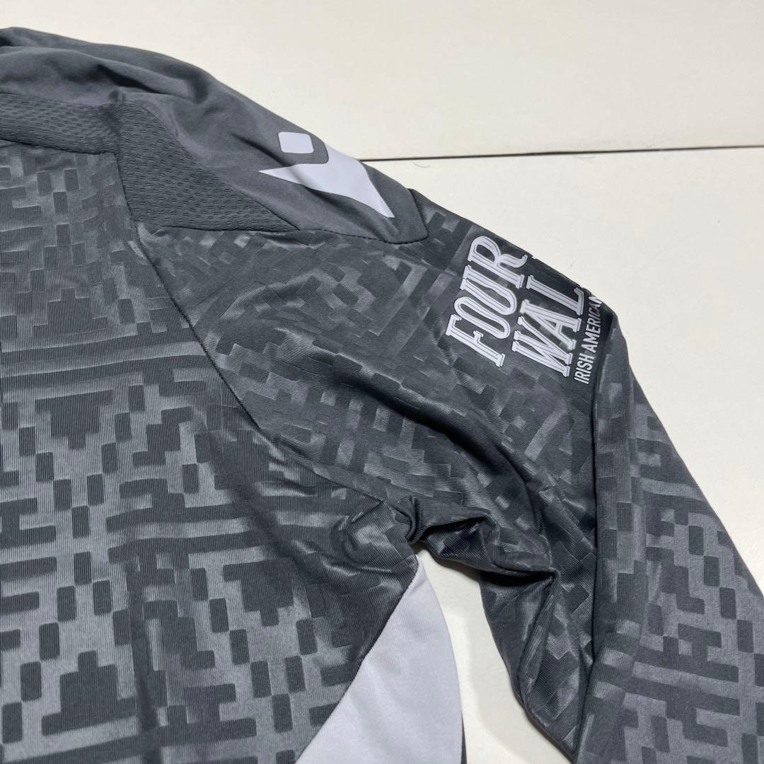 macron レクサム 長袖トレーニングウェア Lサイズ ハーフジップ