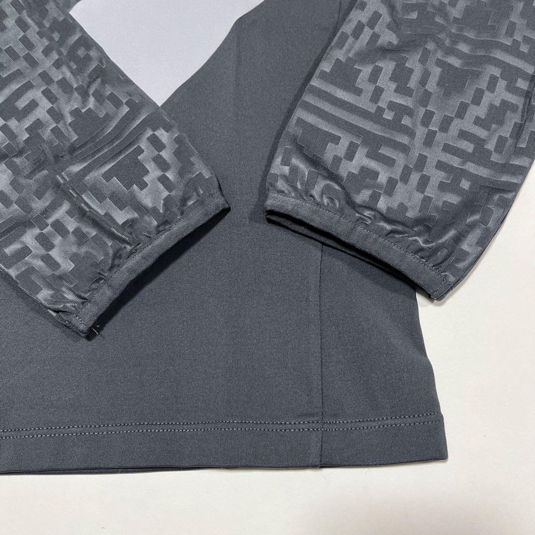 macron レクサム 長袖トレーニングウェア Lサイズ ハーフジップ