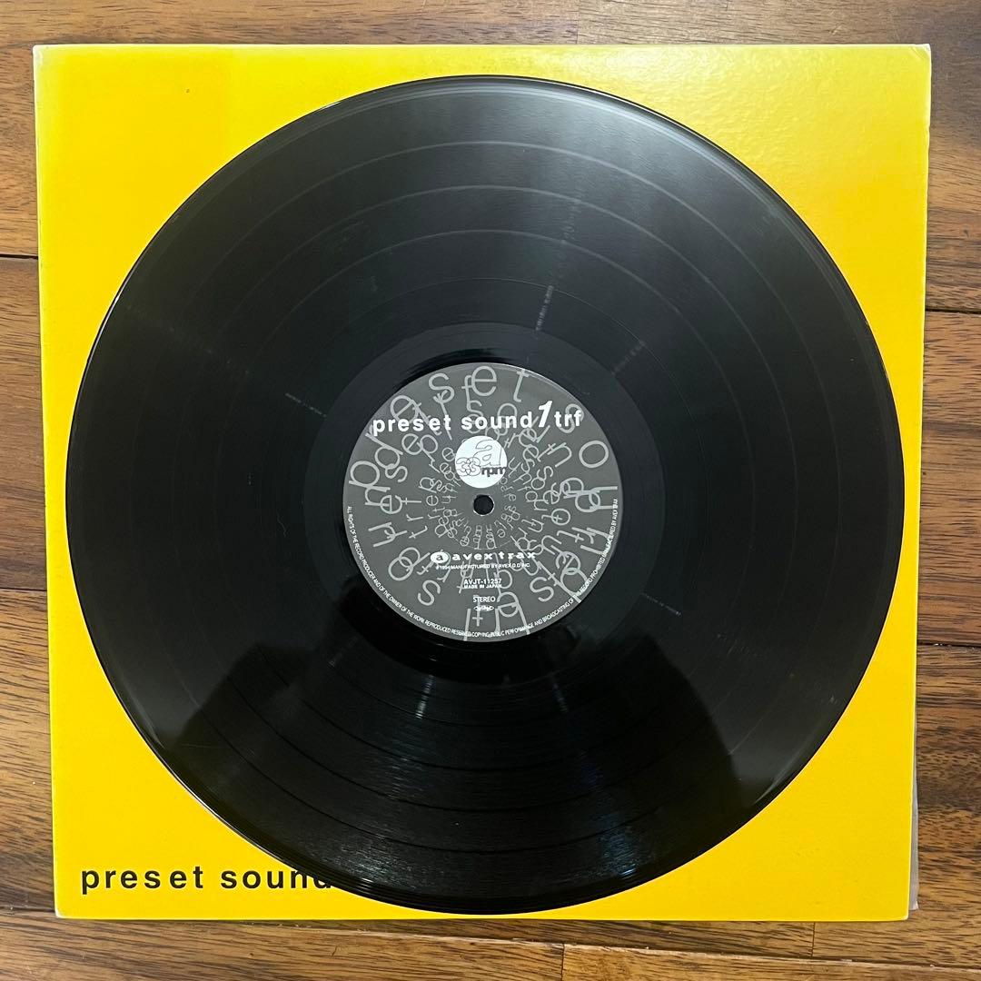 激レア trf PRESET SOUND レコード 3枚セット 小室哲哉