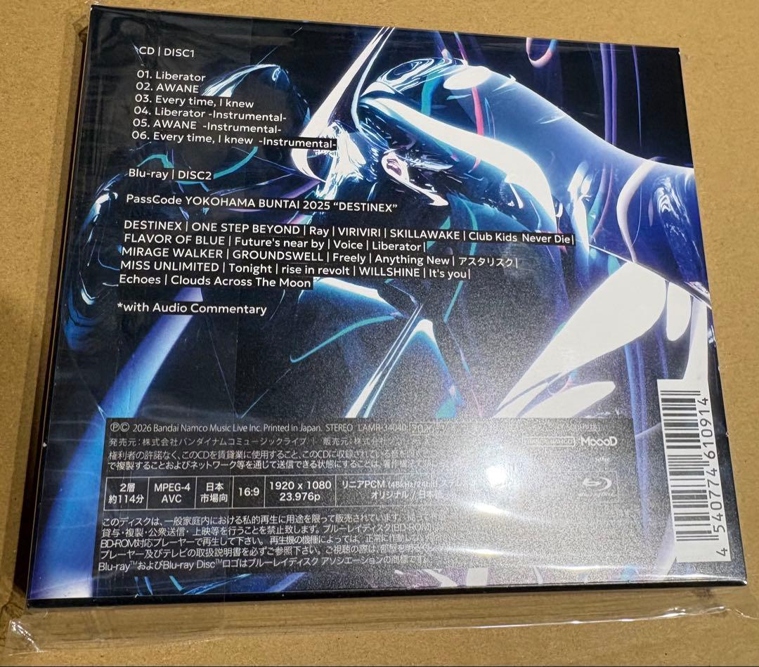 PassCode Liberator CD+Blu-ray 初回生産限定盤