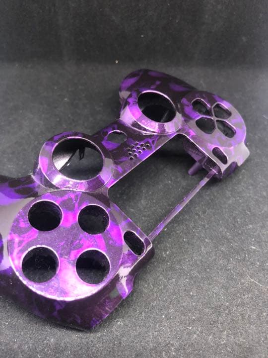 PS4コントローラー　フロントシェル　スカル　　JDM040