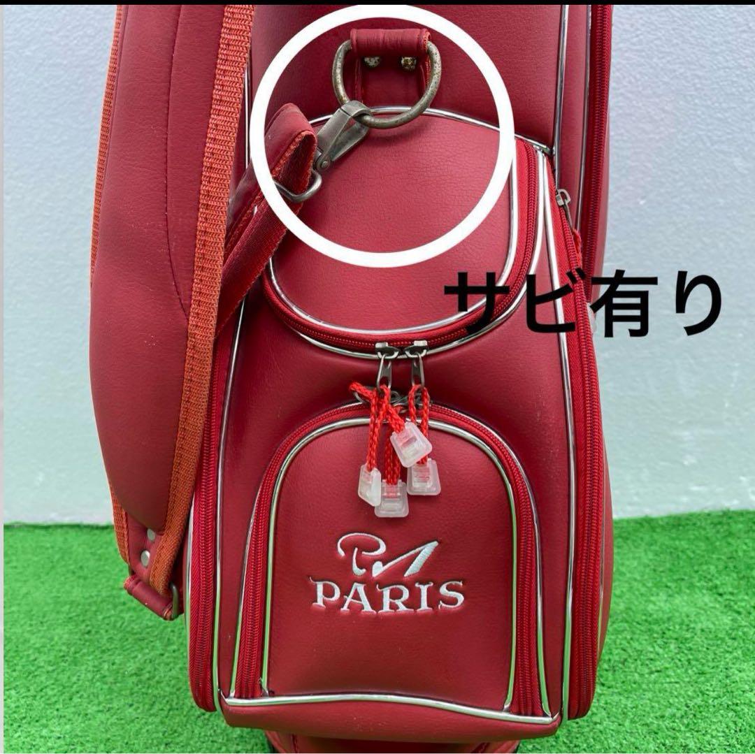 PARIS ゴルフバック 8インチ パリス キャディバッグ レディース