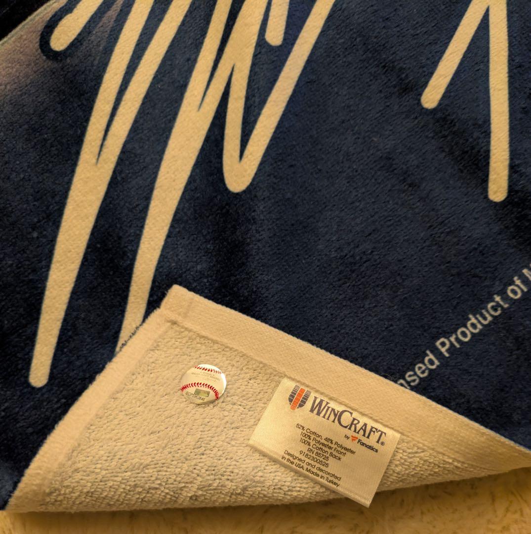 大谷翔平 サイン入り　特大タオル ロサンゼルス・ドジャース