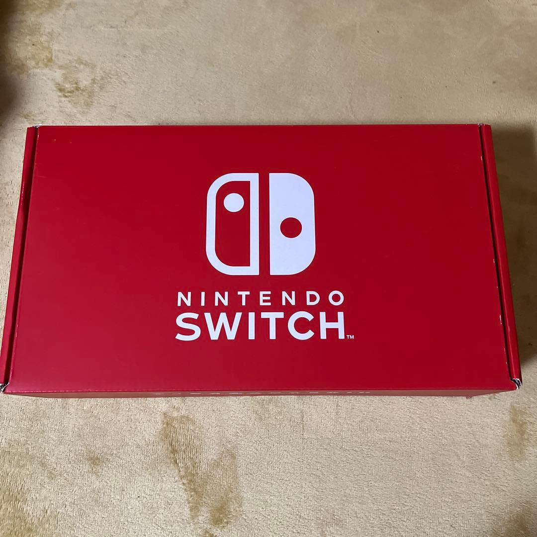 動作確認済　Nintendo Switch本体 マリオレッド×ブルー スイッチ