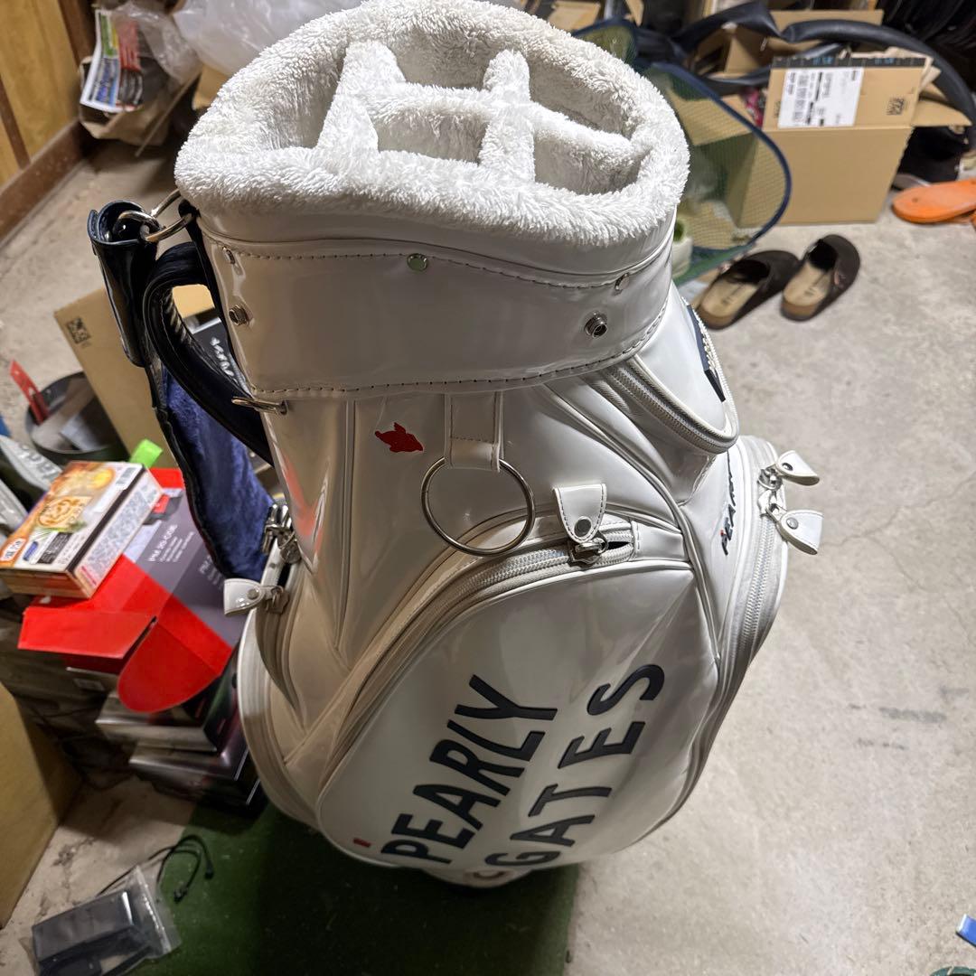 PEARLY GATES ゴルフバッグ ホワイト