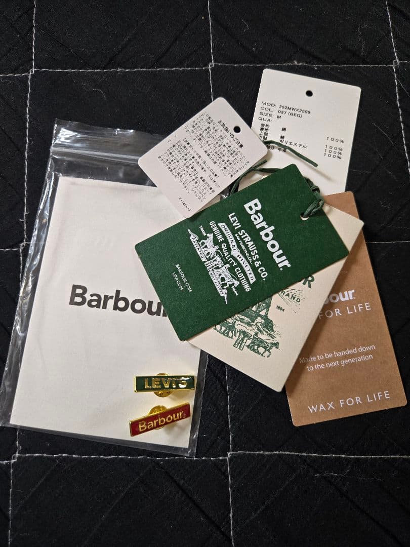 Barbour×Levi's 【SPEY / スペイ】ワックスショートジャケット