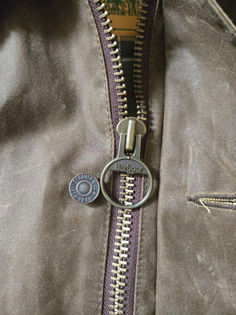 Barbour×Levi's 【SPEY / スペイ】ワックスショートジャケット