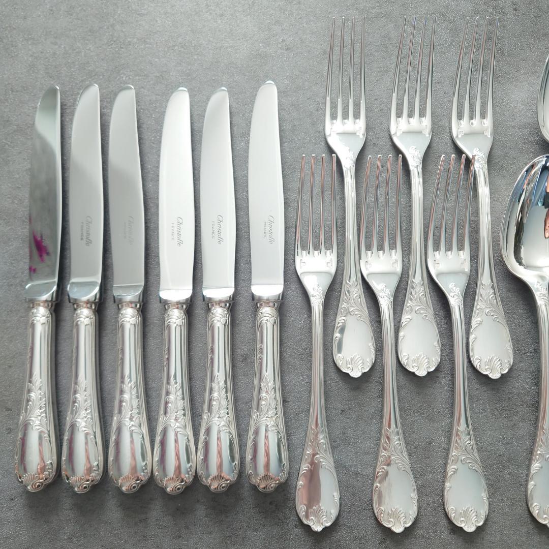 希少 美品 クリストフル マルリー デザートサイズ 18点