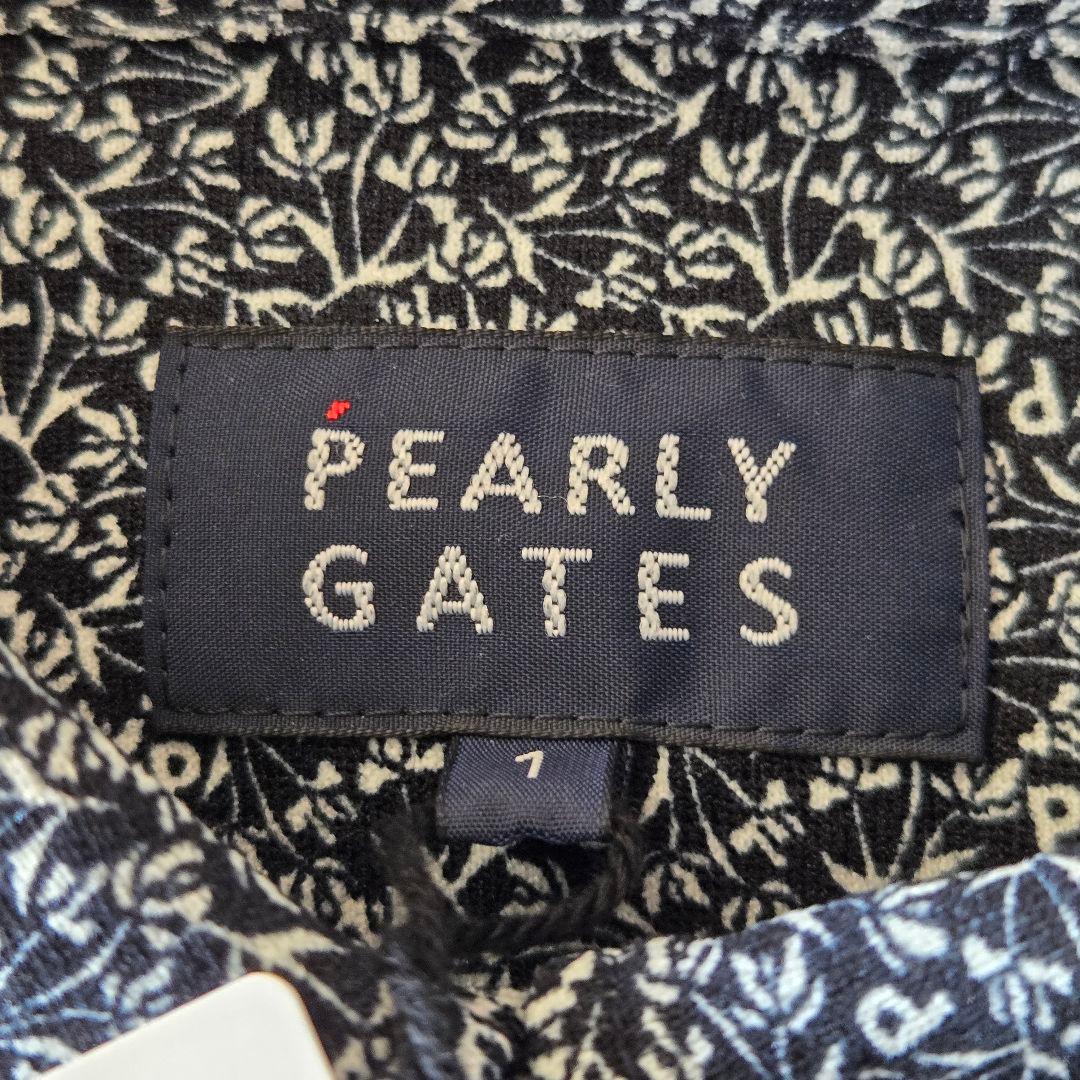 PEARLY GATES フローラルゴルフシャツ PGI 新品 タグ付き
