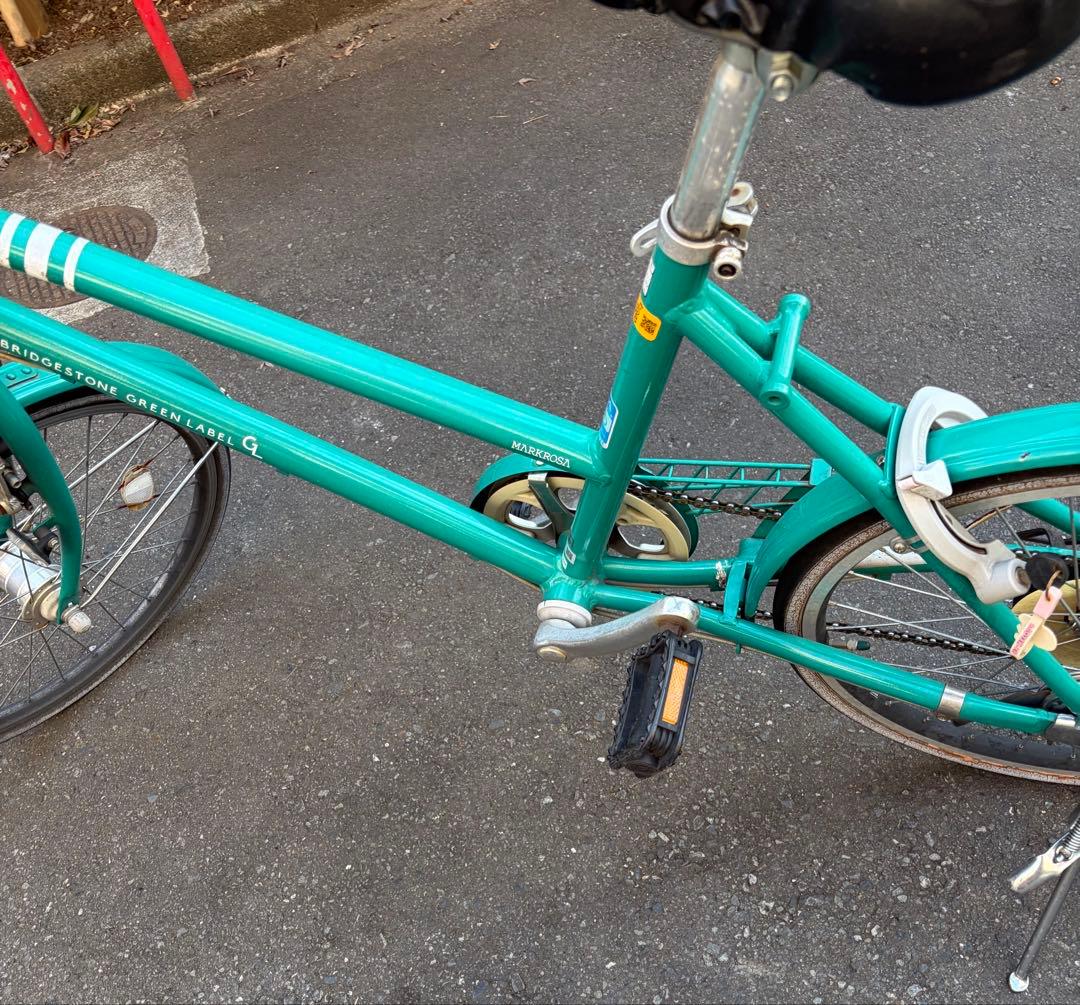 マークローザ M7グリーン　小型　ブリヂストン　ほとんど乗ってません