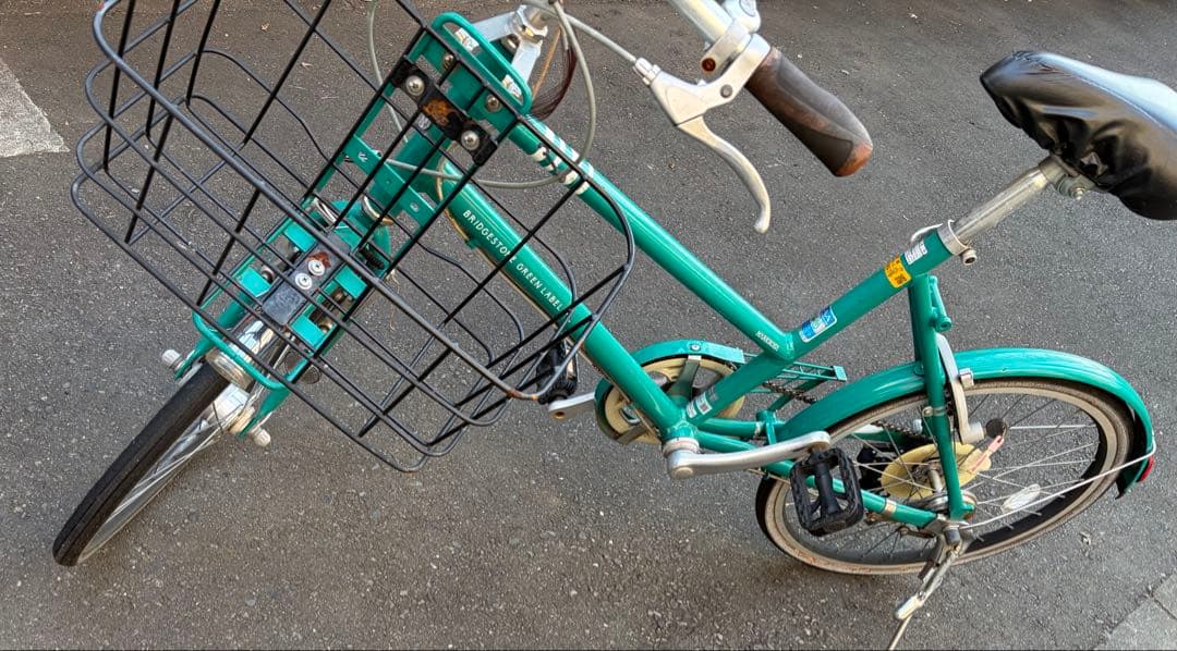 マークローザ M7グリーン　小型　ブリヂストン　ほとんど乗ってません