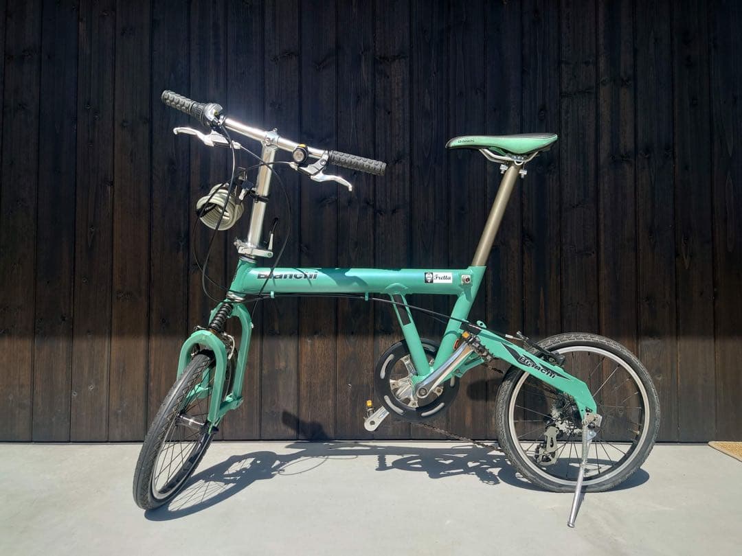 Bianchi 折りたたみ自転車 ミントグリーン
