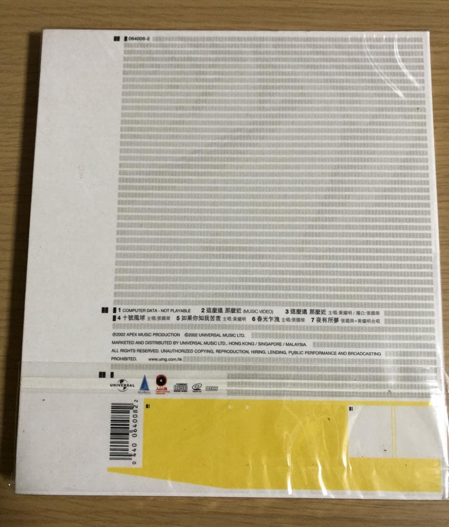 【希少】レスリーチャン CROSSOVER【未開封】