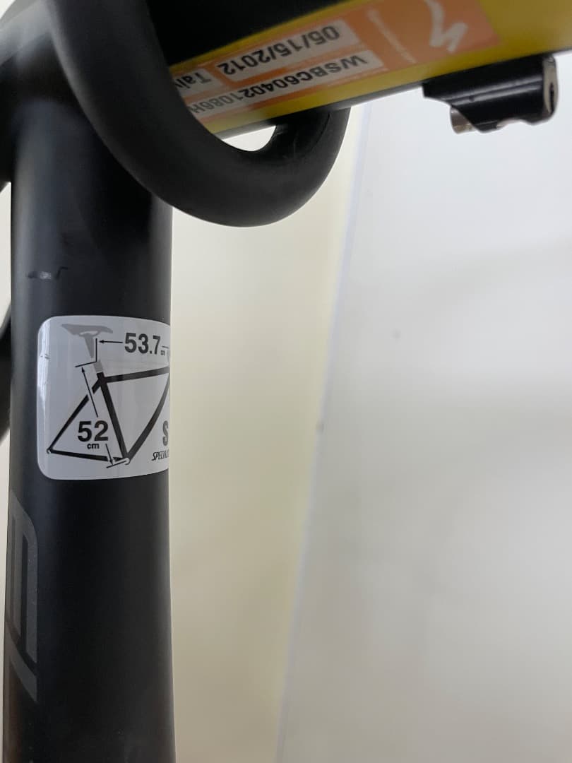 specialized tarmac elite 52　適応167～173cm