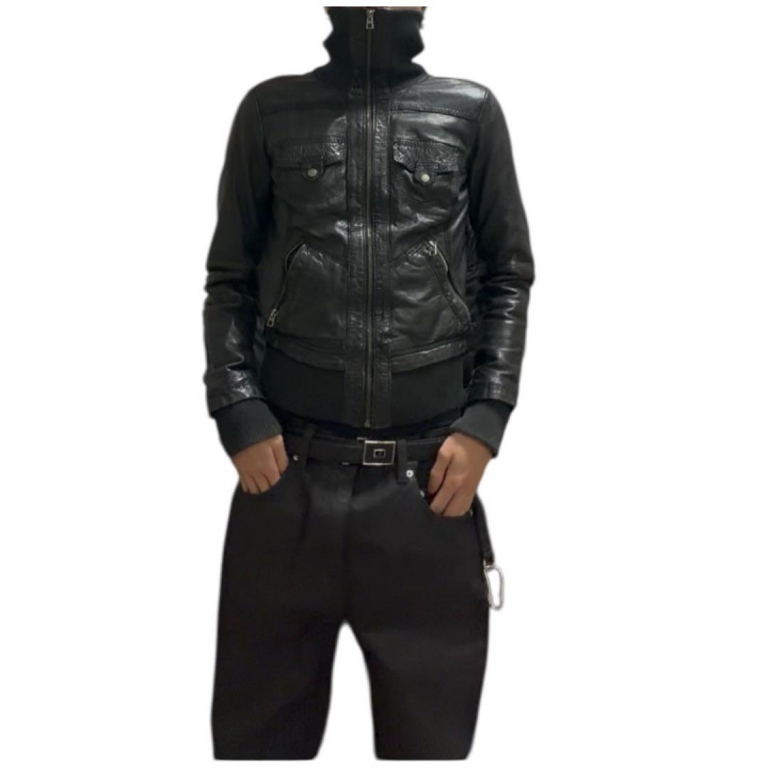 【希少✨】レザージャケット　opium archive dark wear