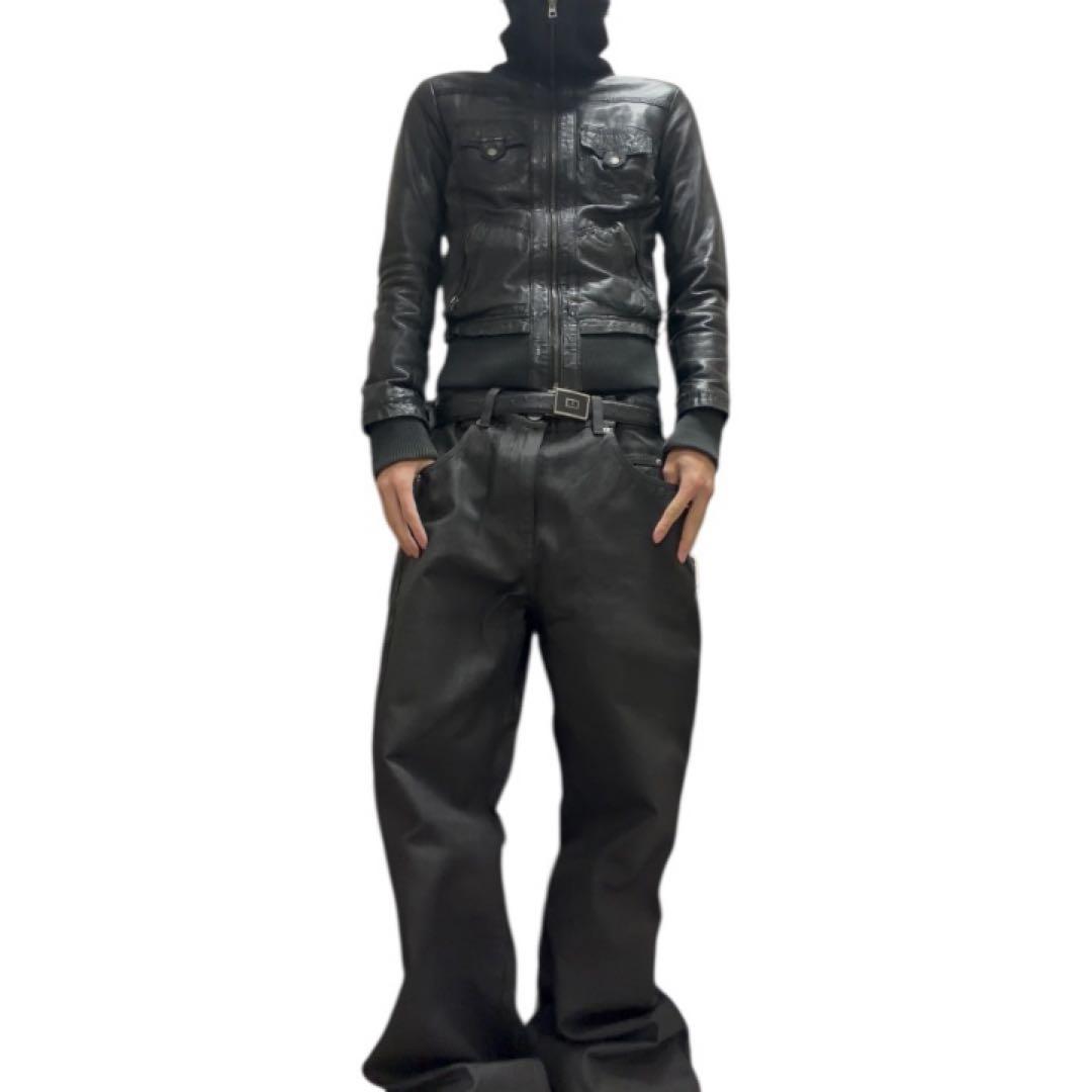 【希少✨】レザージャケット　opium archive dark wear